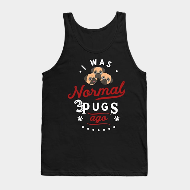 Pug Gifts Girls Pocket Pug Gifts Women Pug Lovers Dog Pug Tank Top by PomegranatePower